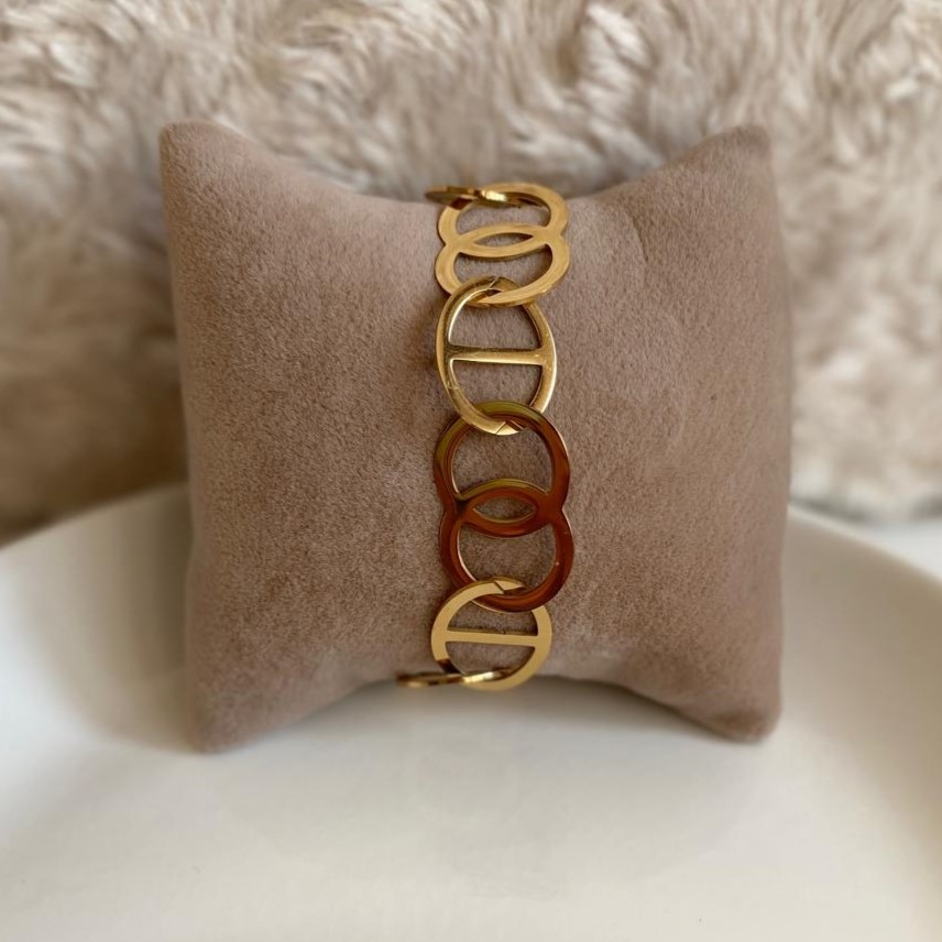 Çelik Geçmeli Halka Bileklik