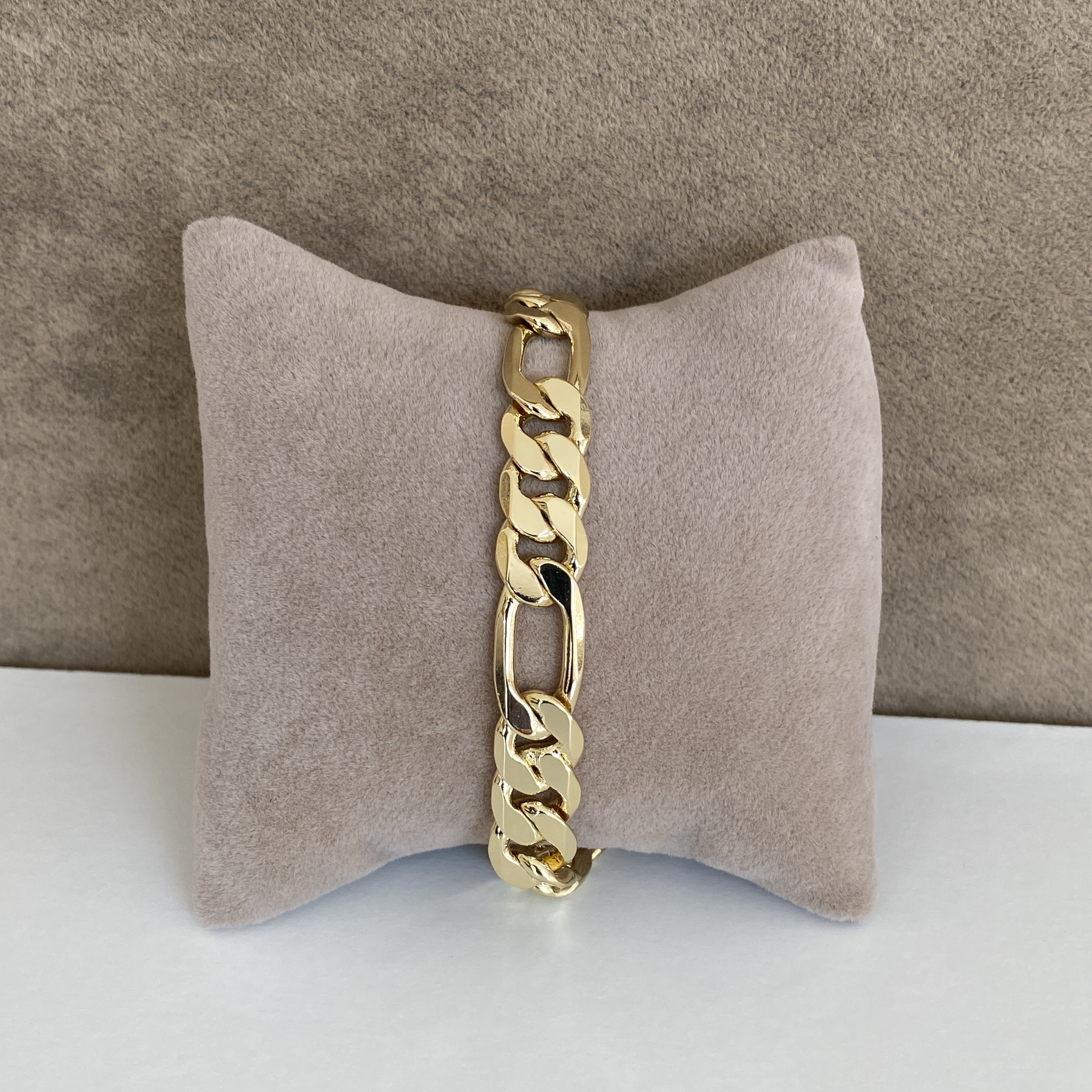 Xuping Gold Rengi Kalın Figaro Zincir Bileklik