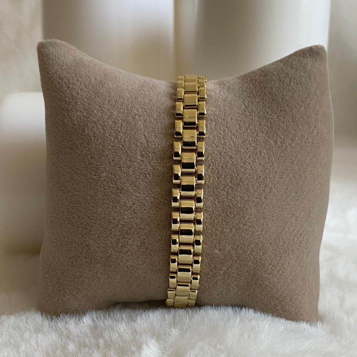 Xuping Gold Rengi Klasik Kordon Bileklik